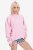 Бавовняна кофта Guess Guess Classic Logo Crewneck M2BQ01KBB40 чоловіча колір рожевий однотонна M2BQ01.KBB40-A400