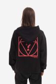 Кофта Guess Originals Go Harper Ls Hoodie колір чорний з капюшоном з принтом M2BQ05.K9YH1-F82E
