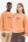 Кофта Guess Originals Go Baker Logo Crewneck колір бежевий з аплікацією M2BQ09.K9YH1-F0J1