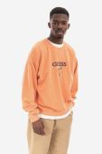 Кофта Guess Originals Go Baker Logo Crewneck колір бежевий з аплікацією M2BQ09.K9YH1-F0J1