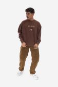 Кофта Guess Originals Go Baker Logo Crewneck колір коричневий з аплікацією M2BQ09.K9YH1-F0J1