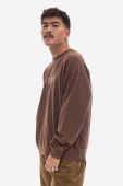Кофта Guess Originals Go Baker Logo Crewneck колір коричневий з аплікацією M2BQ09.K9YH1-F0J1