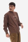Кофта Guess Originals Go Baker Logo Crewneck колір коричневий з аплікацією M2BQ09.K9YH1-F0J1