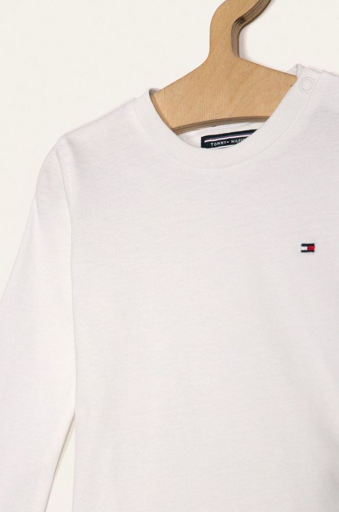 Tommy Hilfiger - Дитячий лонгслів 74-176 cm колір білий (822893) фото 3