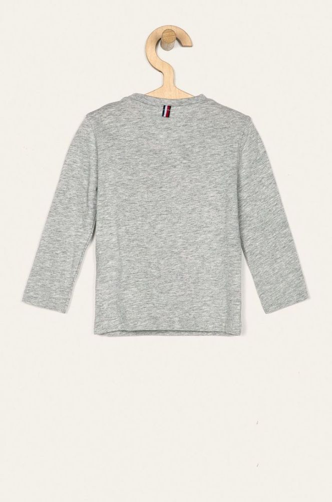 Tommy Hilfiger - Дитячий лонгслів 74-176 cm колір сірий (822865) фото 2