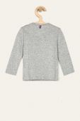 Tommy Hilfiger - Дитячий лонгслів 74-176 cm колір сірий (822865)