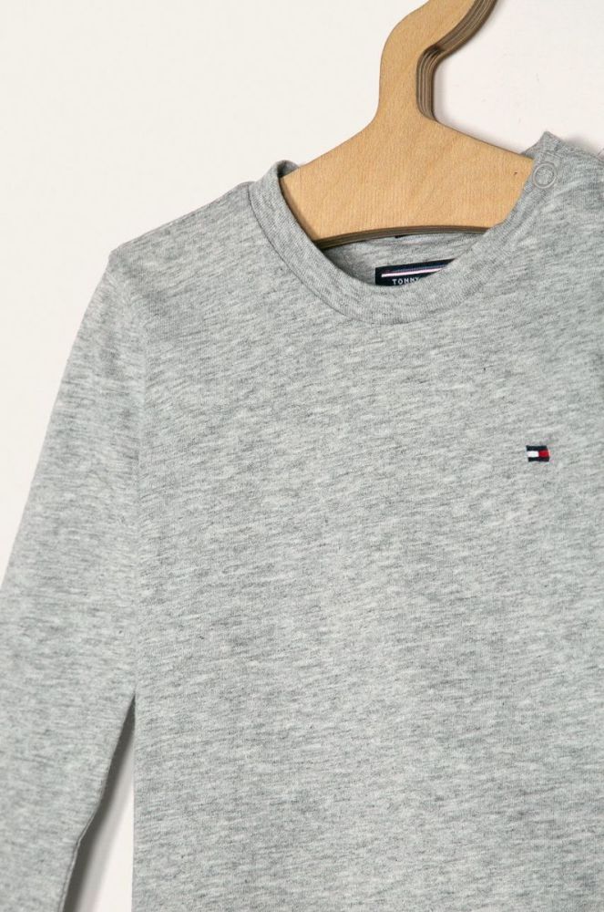 Tommy Hilfiger - Дитячий лонгслів 74-176 cm колір сірий (822865) фото 3
