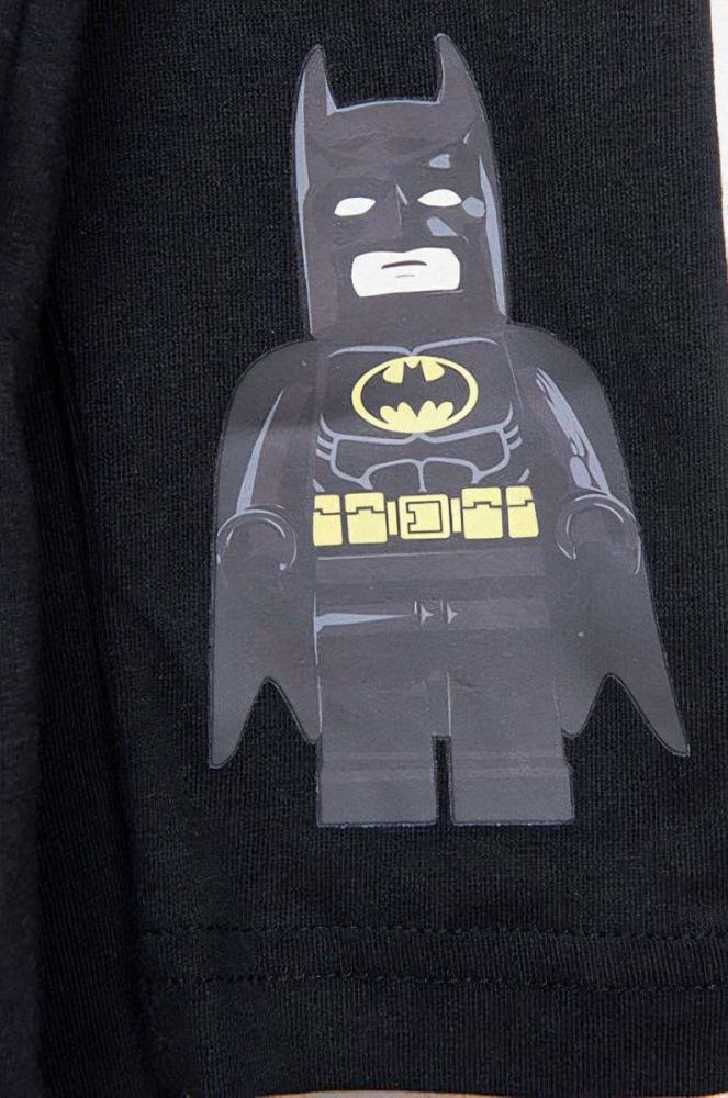Дитячий лонгслів Lego колір чорний з принтом T-Shirt LS 12010651 995 фото 7