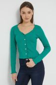Лонгслів Only жіночий колір зелений