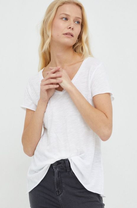 Футболка American Vintage жіноча колір білий