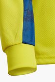 Дитячий лонгслів adidas AdiPro 20 GK колір жовтий візерунок Дитячий лонгслів adidas AdiPro 20 GK колір жовтий візерунок