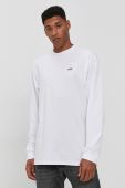 Лонгслів Vans чоловічий колір білий гладкий VN0A49LCYB21-WHT/BLK