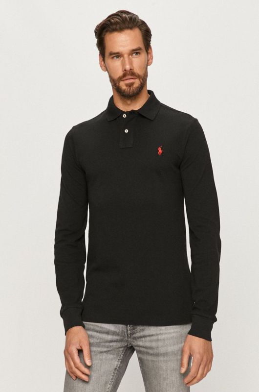 Polo Ralph Lauren - Лонгслів колір чорний (619007)