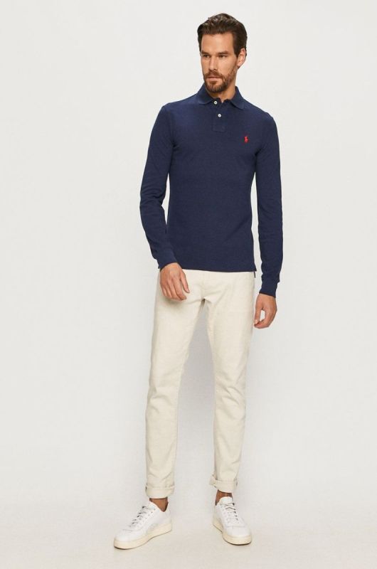 Polo Ralph Lauren - Лонгслів колір темно-синій (619014) фото 2