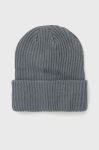 Шапка Pieces з тонкого трикотажу колір блакитний Шапка Pieces з тонкого трикотажу колір блакитний