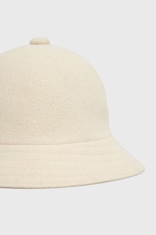 Вовняний капелюх Kangol колір бежевий вовна K3451.WH103-WH103 фото 2