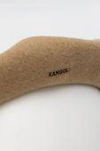 Вовняний берет Kangol колір бежевий вовна фото 3