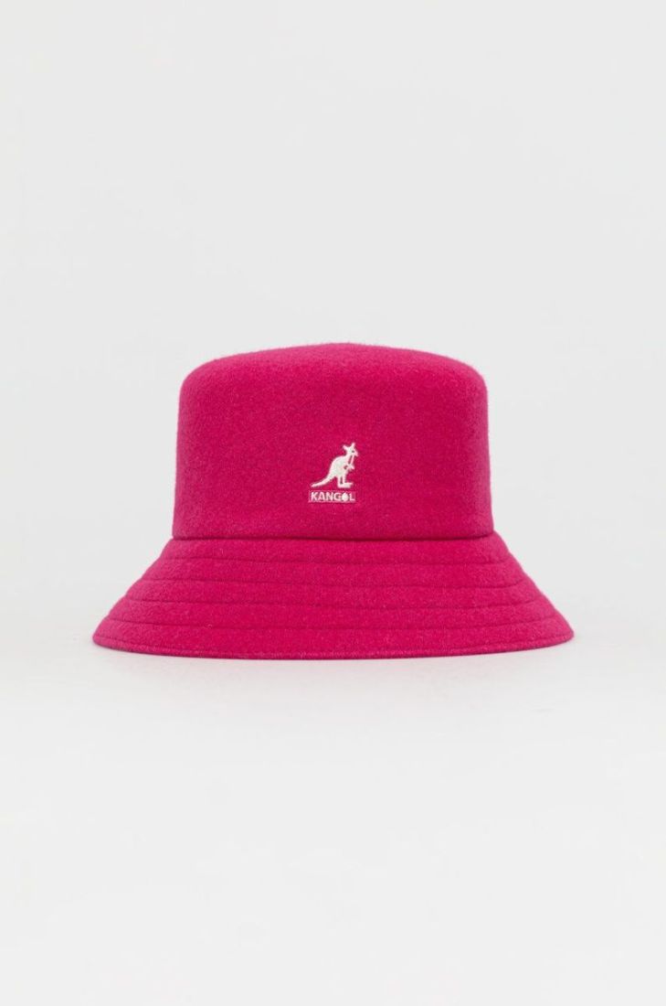 Капелюх Kangol колір фіолетовий вовна K3191ST.EP600-EP600