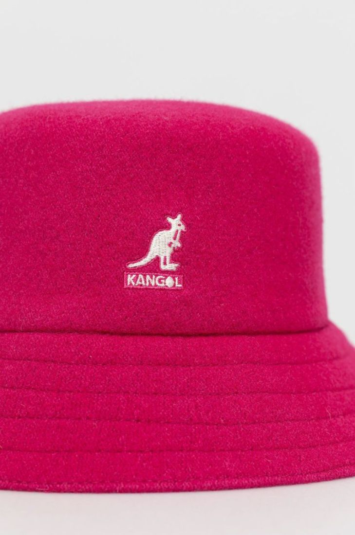 Капелюх Kangol колір фіолетовий вовна K3191ST.EP600-EP600