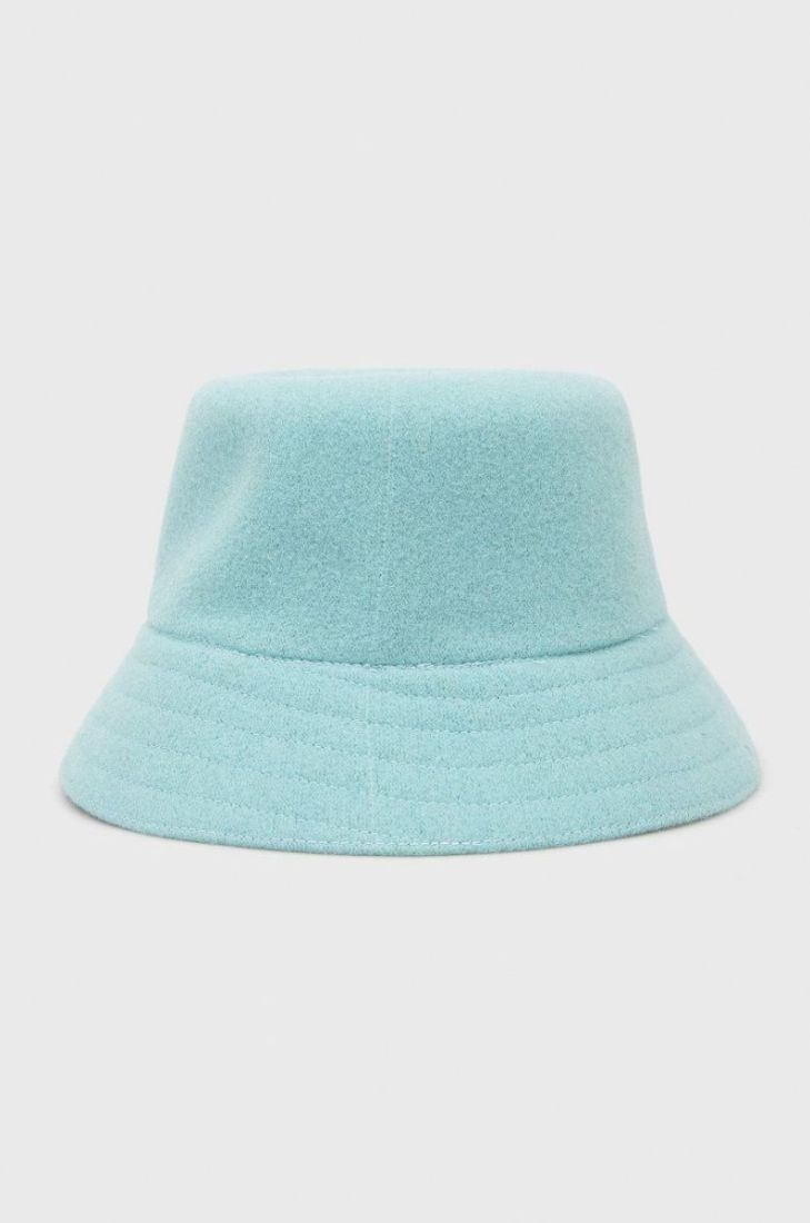 Вовняний капелюх Kangol вовна K3191ST.BT434-BT434 колір блакитний