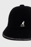 Вовняний капелюх Kangol колір чорний вовна K3181ST.BO013-BO013