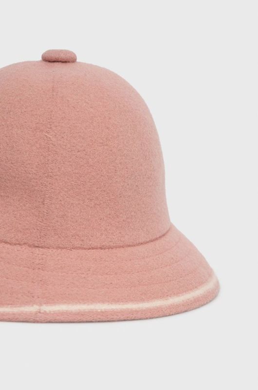 Вовняний капелюх Kangol колір рожевий вовна K3181ST.DR669-DR669 фото 2