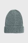 Шапка Pieces з товстого трикотажу колір блакитний (1874208) Шапка Pieces з товстого трикотажу колір блакитний (1874208)