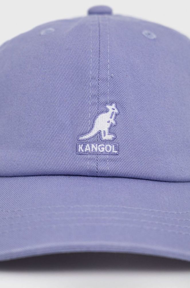 Бавовняна кепка Kangol колір фіолетовий однотонна K5165HT.IL525-IL525 фото 2