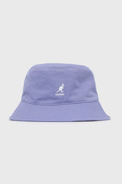 Бавовняний капелюх Kangol колір фіолетовий з бавовни K4224HT.IL525-IL525
