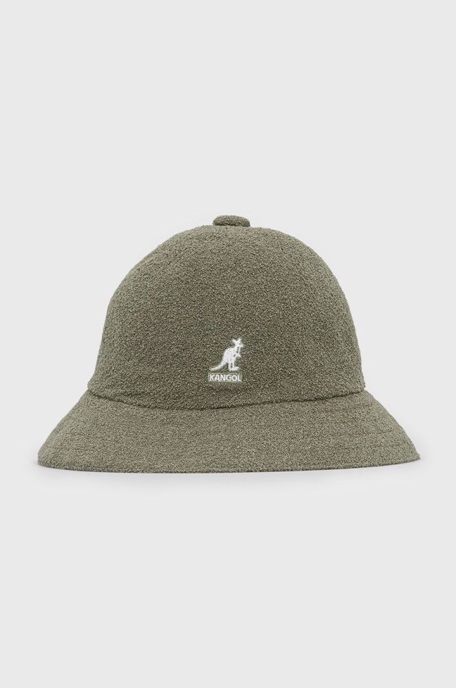 Капелюх Kangol колір зелений 0397BC.OG349-OG349