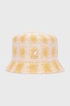 Капелюх Kangol колір жовтий K3548.WW800-WW800 Капелюх Kangol колір жовтий K3548.WW800-WW800