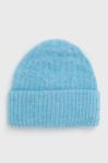 Шапка з домішкою вовни American Vintage колір блакитний Шапка з домішкою вовни American Vintage колір блакитний