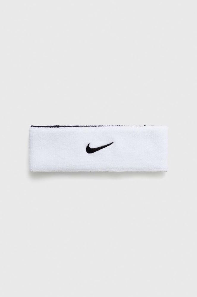 Пов'язка на голову Nike колір білий (2849390)