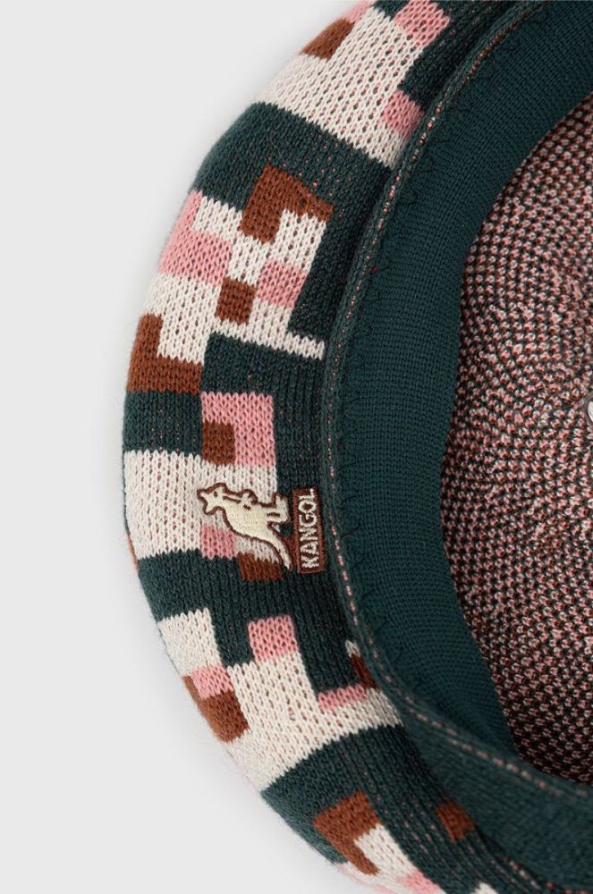 Берет з домішкою вовни Kangol колір барвистий (2690536) фото 3