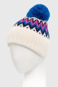 Вовняна шапка MC2 Saint Barth вовна колір барвистий (2854466) Вовняна шапка MC2 Saint Barth вовна колір барвистий (2854466)