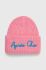 Шапка з домішкою вовни MC2 Saint Barth колір рожевий з товстого трикотажу (2847107)