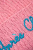 Шапка з домішкою вовни MC2 Saint Barth колір рожевий з товстого трикотажу (2847107)