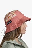 Дитяча бавовняна панама Buff колір рожевий з бавовни