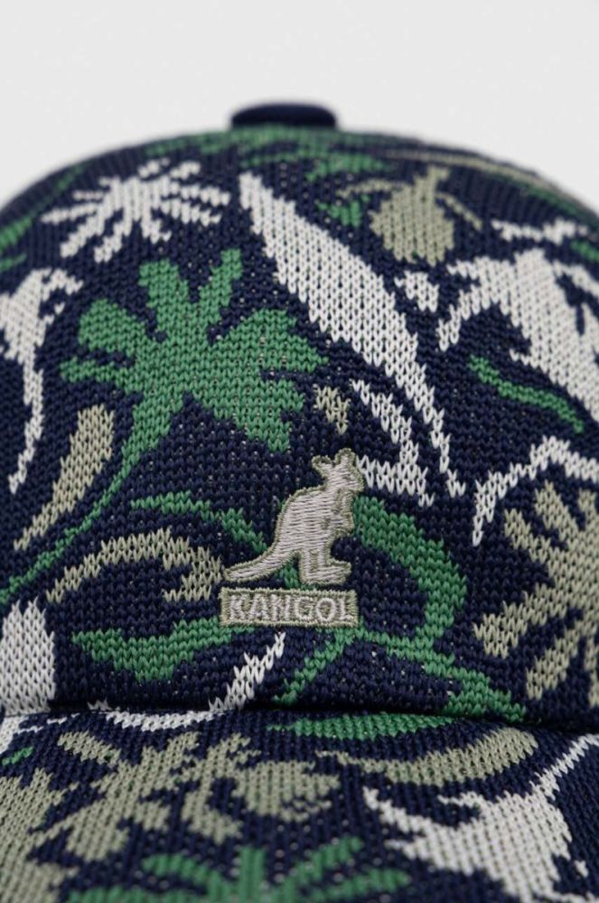 Кепка Kangol колір синій візерунок фото 2