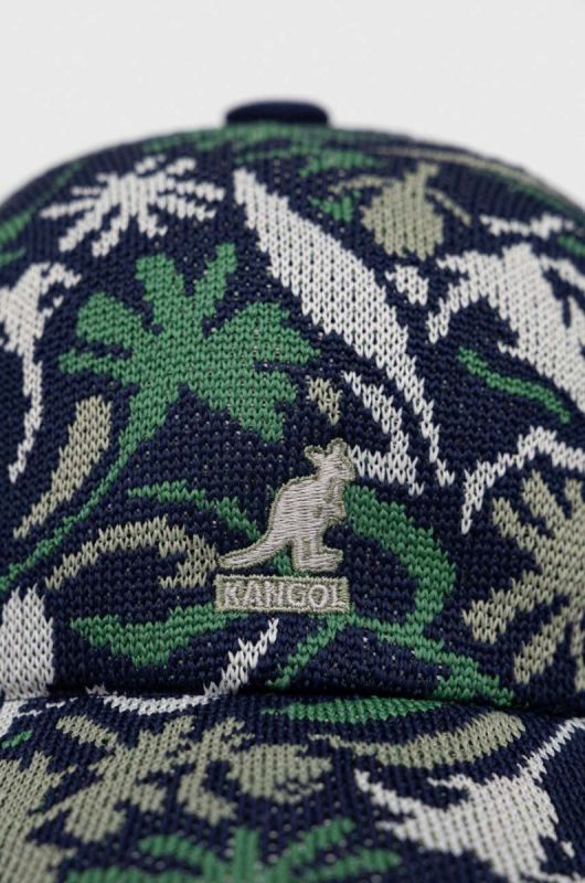 Кепка Kangol колір синій візерунок фото 2