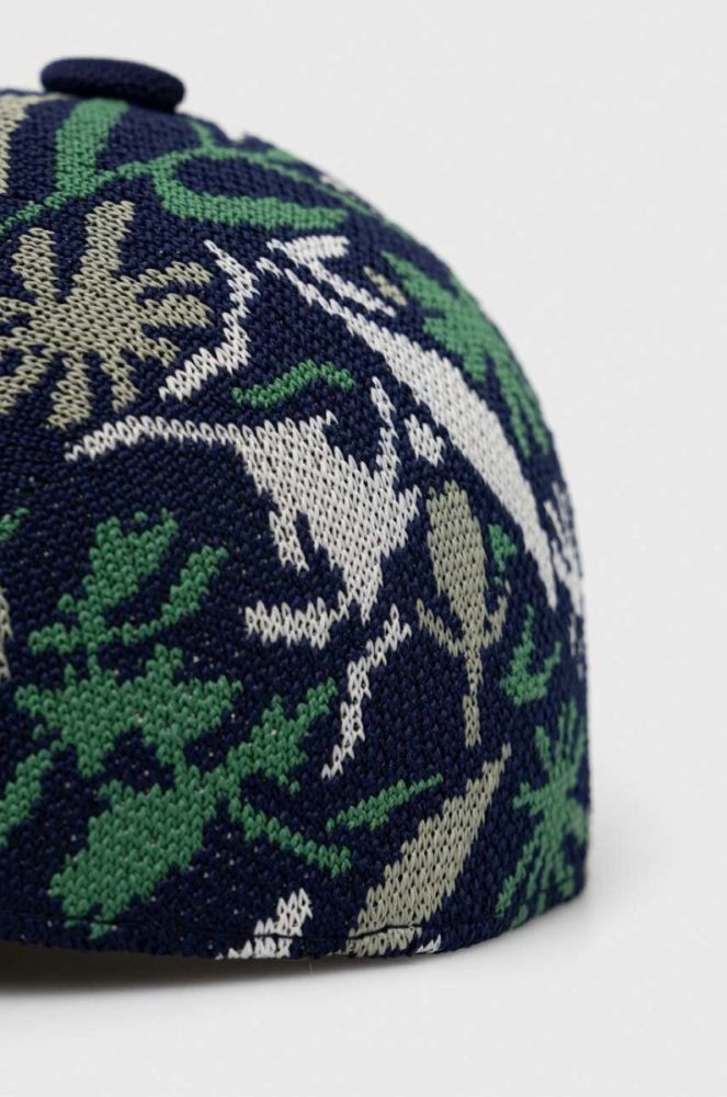Кепка Kangol колір синій візерунок фото 3