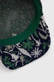 Кепка Kangol колір синій візерунок Кепка Kangol колір синій візерунок