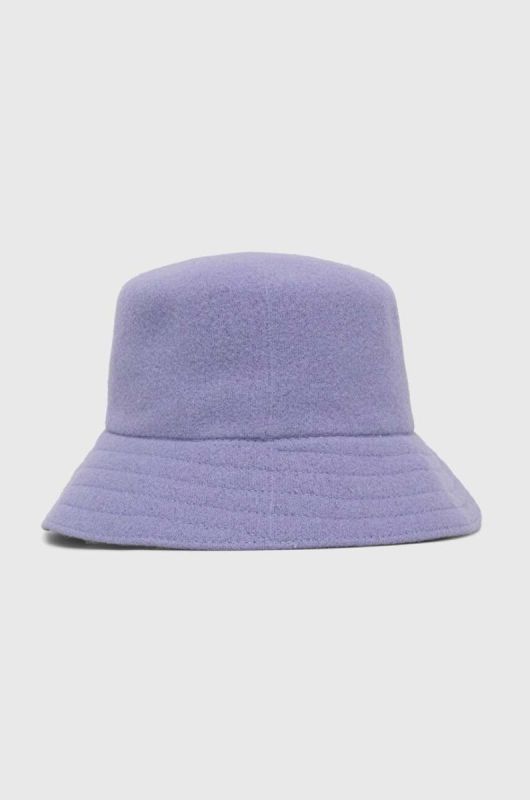 Вовняний капелюх Kangol колір фіолетовий вовна фото 2