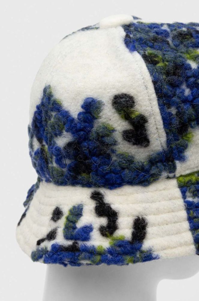 Капелюх з домішкою вовни Kangol колір блакитний (3537115) фото 3
