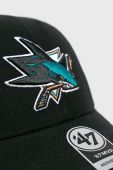 47brand - Кепка San Jose Sharks колір чорний