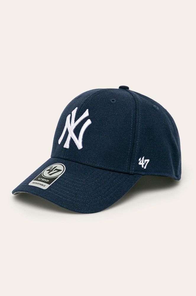 47brand - Кепка New York Yankees колір темно-синій (909524)