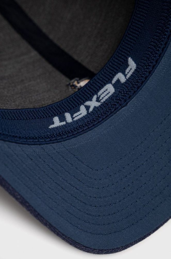 Кепка з домішкою вовни Kangol колір синій з аплікацією фото 4