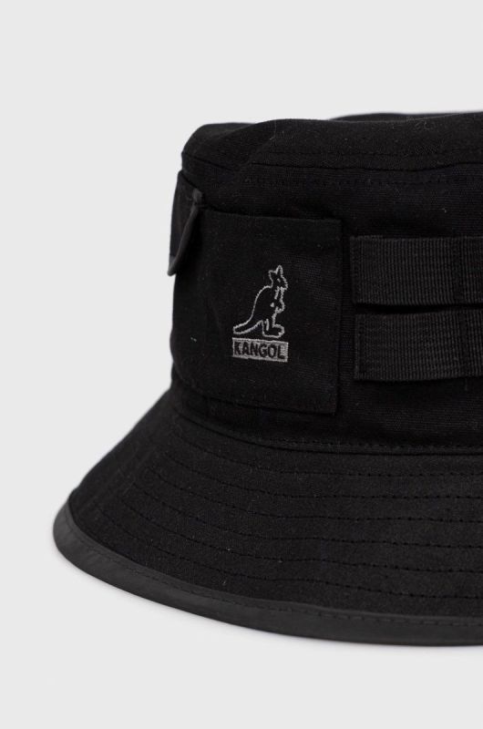 Бавовняний капелюх Kangol колір чорний з бавовни K5328.BK001-BK001 фото 2