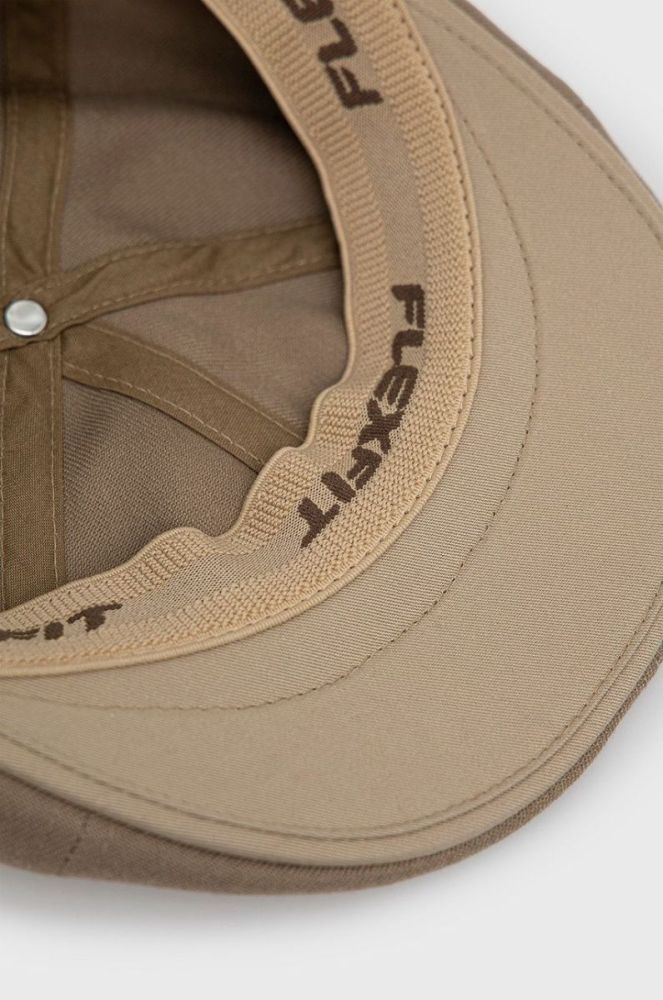 Кашкет з домішкою вовни Kangol колір бежевий фото 4
