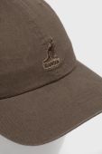 Бавовняна кепка Kangol колір зелений з аплікацією K5165HT.SM094-SM094